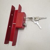 双开门玻璃门塑钢门铝合金门代替插锁安全防盗锁街门锁叶片钥匙