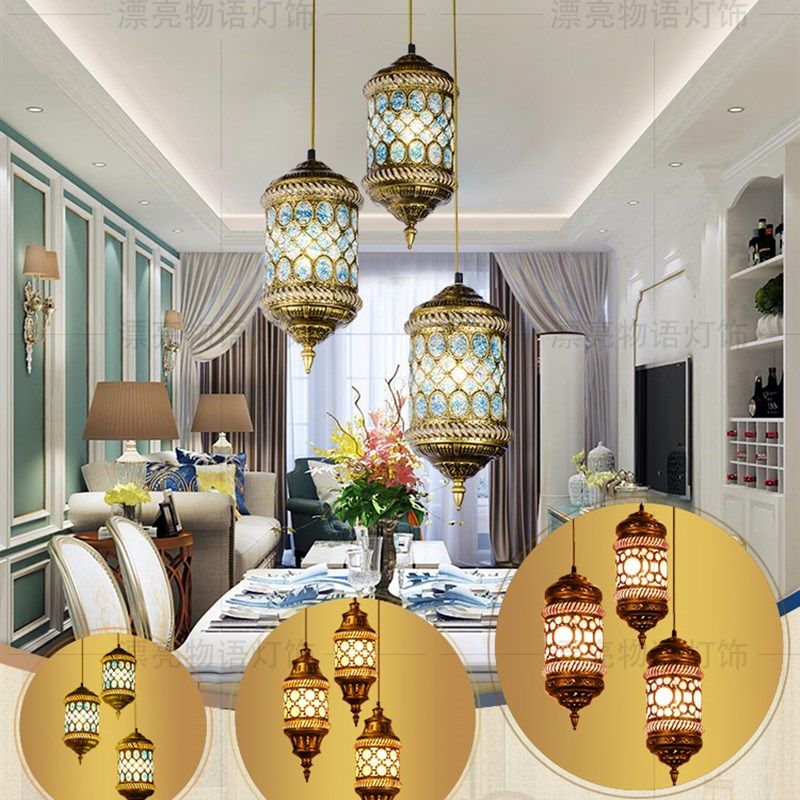 创意铁艺饭厅三头吊灯卡座吧台书房吊灯个性走廊楼梯卧室LED灯具,家装灯饰光源,客厅吊灯,淘宝优惠券,粉丝福利购,淘宝优惠卷