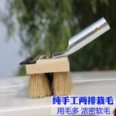 猪毛鬃毛软毛洗车刷子长伸缩杆洗车拖把不伤漆加密毛刷子汽车清理