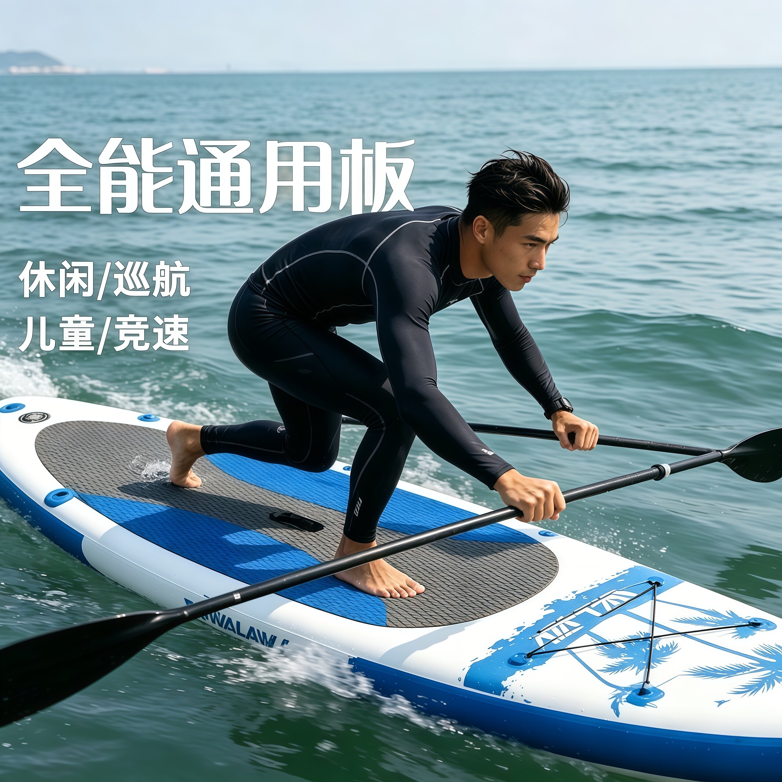 双层冲浪板成人户外SUP浆板竞速