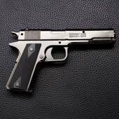 手枪火机充气防风创意枪型全金属大火力潮流点烟器稀奇古怪打火机