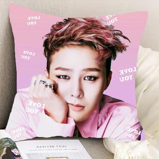 GD权志龙周边抱枕明星同款枕头宿舍床头沙发靠枕可爱生日礼物枕套
