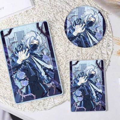 默契交锋兰陵王王者荣耀流沙麻将咕卡吧唧礼物徽章摆件立牌创意