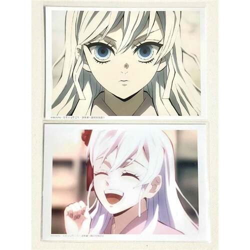 日版谷子 鬼灭之刃小梅相卡海景卡片 堕姬谷子周边 包邮