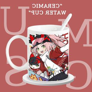 星期日灵砂大黑塔乱破忘归人飞霄陶瓷杯马克杯早餐杯办公杯带勺