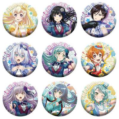 BanGDream邦邦户吧唧仓田真白丸山彩凑友希那游戏周边日谷底徽章