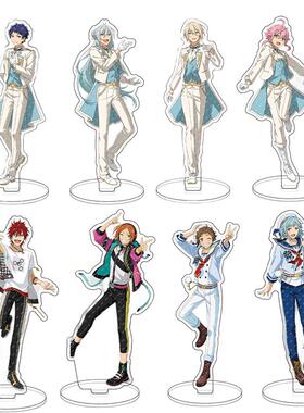 偶像梦幻祭2 冰鹰北斗流星队薰日日树游木真Trickstar15cm立牌