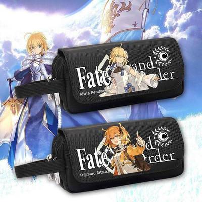 适用fgo动漫笔袋saber咕哒子玛修学生女初高中文具盒Fate/Grand O