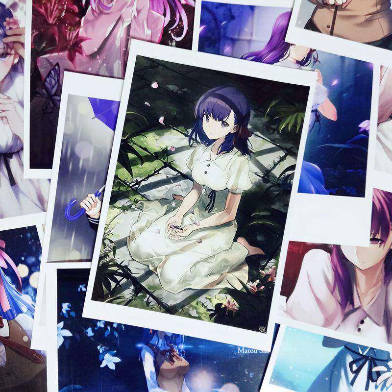 新款fgo/fate相片海报明信片墙贴命运之夜天之杯间桐樱周边定制