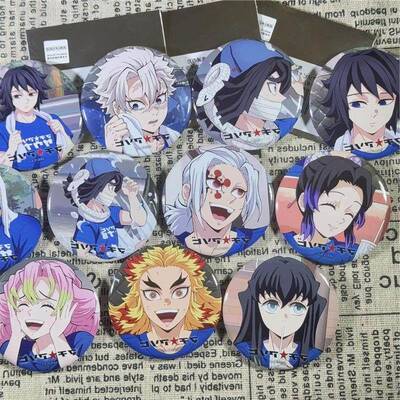 鬼灭之刃正版日谷动漫吧唧周边徽章ufotable桑拿杏寿郎富冈灶门义