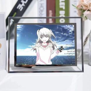 Charlotte夏洛特周边友利奈绪水晶相框立牌摆件送朋友礼物可