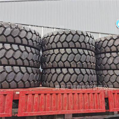 出口钢丝工程胎24.00R35E-4加深花纹卡特773E矿山