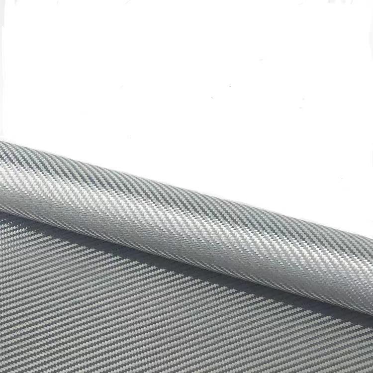 直销进口3K电镀玻纤斜纹电镀玻纤布表观布玻纤布银色