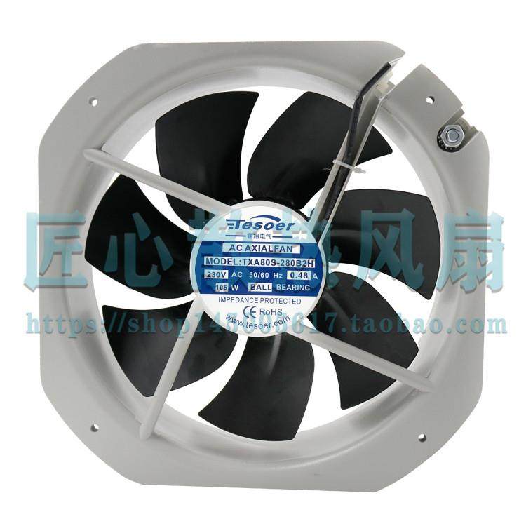 TXA80S-280B2H28080220V耐高温散热风扇