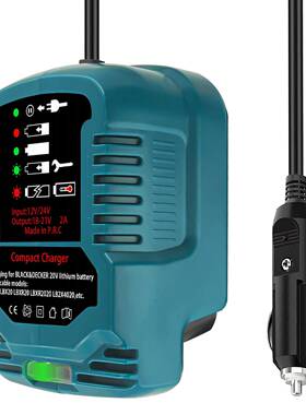 适用牧田车充充电器小型MINI110-230V输入AC110-230V输出DC18-22V