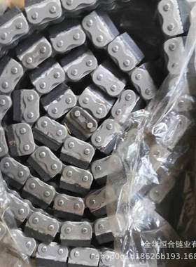 供应/盖板链条/10aG1黑色橡胶链条（盖板链）/可定制