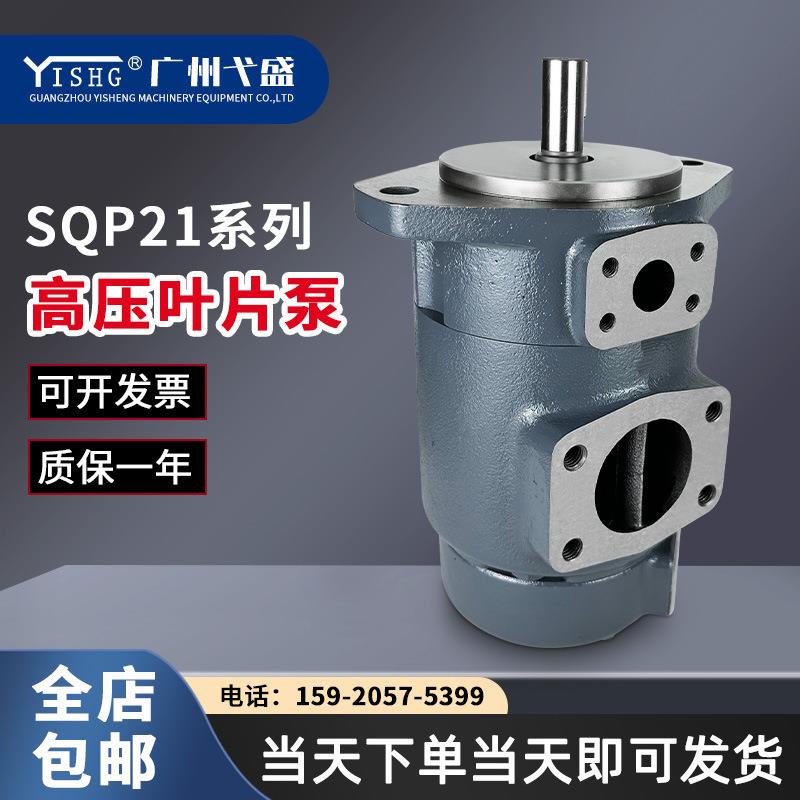 SQP21-21-6-1AB/1AC/1AD-18电动双联高压定量叶片油泵液压泵油泵