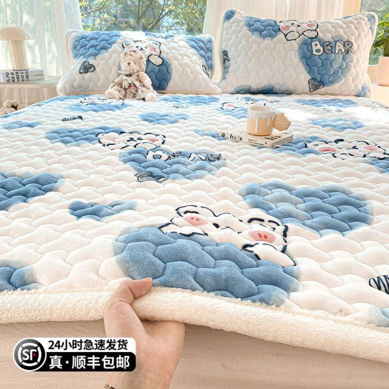 床垫软垫家用卧室垫被褥子防滑床护垫床宿舍学生单人床盖炕单铺底