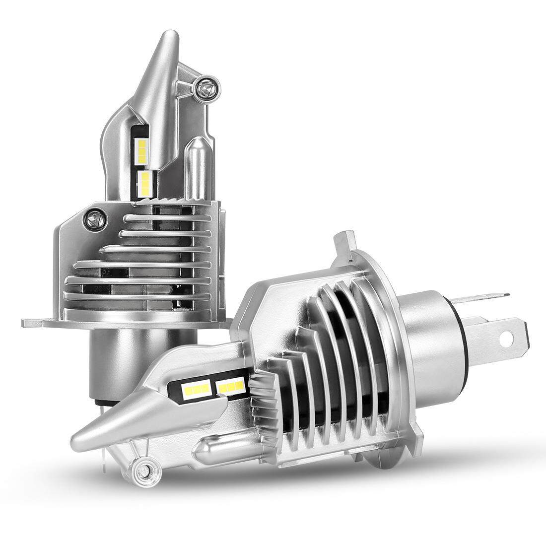 直销Headlight汽车LED大灯汽车通用H4远近一体两面发光