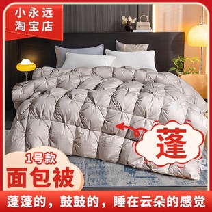 小永远羽绒被95白鹅绒被加厚鹅B绒被芯正品羽绒被冬被芯春秋被夏