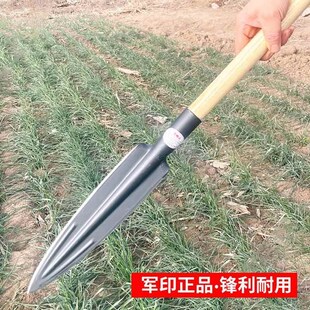 多功能铲子矛头全钢矛铲园艺尖铲户外野营劈柴开山矛刀祖鲁矛长矛