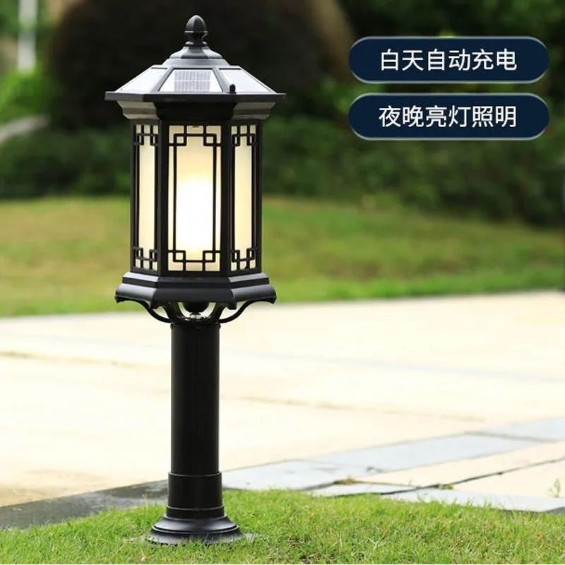 户外草坪灯防f水花园庭院灯新中式简约别墅草地灯led小区景观灯