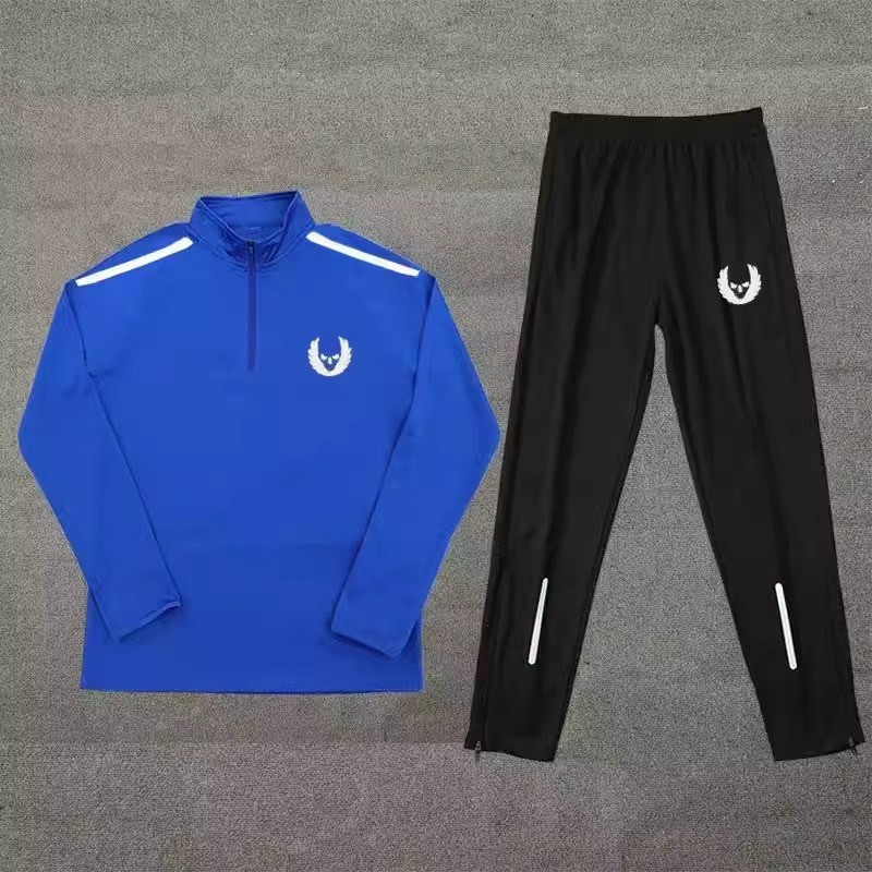 田径半拉炼俄勒冈秋冬训练服体育生跑步体考男女速干长袖长裤套装