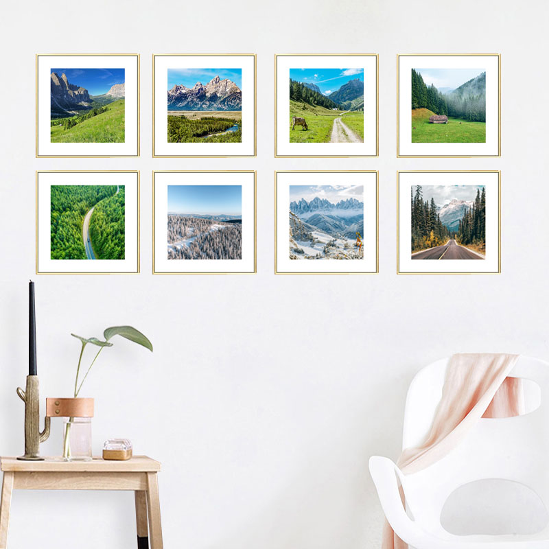 风景装饰画客厅挂画现代简约饭厅餐厅壁画卧室床头儿童房楼梯间画