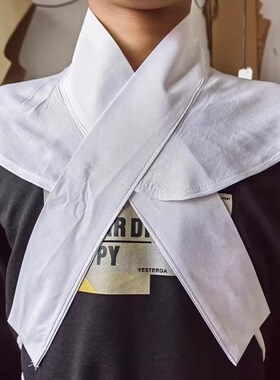 汉服义领明d制假领子内搭中衣配饰交领装饰古装交叉领戏曲护领衬