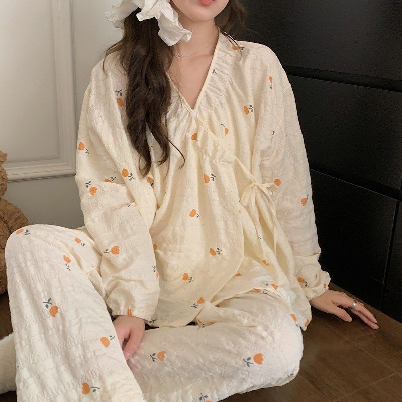 纱布月子服8月份夏季薄款产后纯棉全棉吸汗和服孕妇睡衣哺乳喂奶7,孕妇装/孕产妇用品/营养,家居服套装,淘宝优惠券,粉丝福利购,淘宝优惠卷