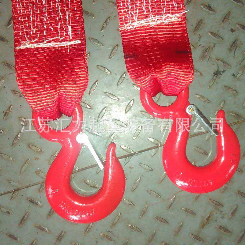 牵引带5t5m双钩牵引带5t6m成套组合吊具
