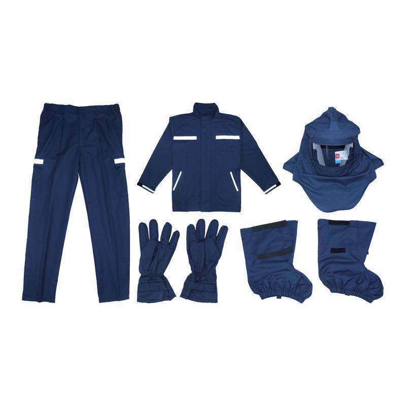 国联电力防电弧服5cal/15cal阻燃服绝缘服防护防火耐热爆面罩面屏