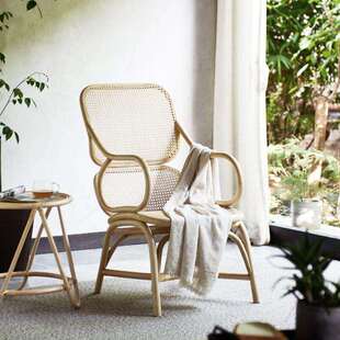 客厅藤椅组合民宿阳台藤条竹椅子北欧藤编沙发椅单人家用靠背椅