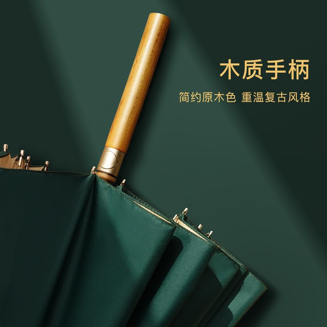 双人伞长柄雨伞男士大号加固结实抗风全自动太阳伞女晴雨两用防晒