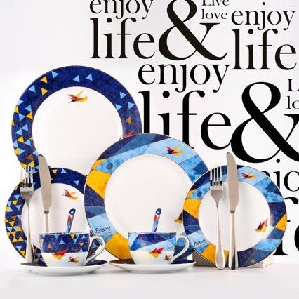 毕加索《飞翔》西餐组二人食西餐具套装P20-XT14