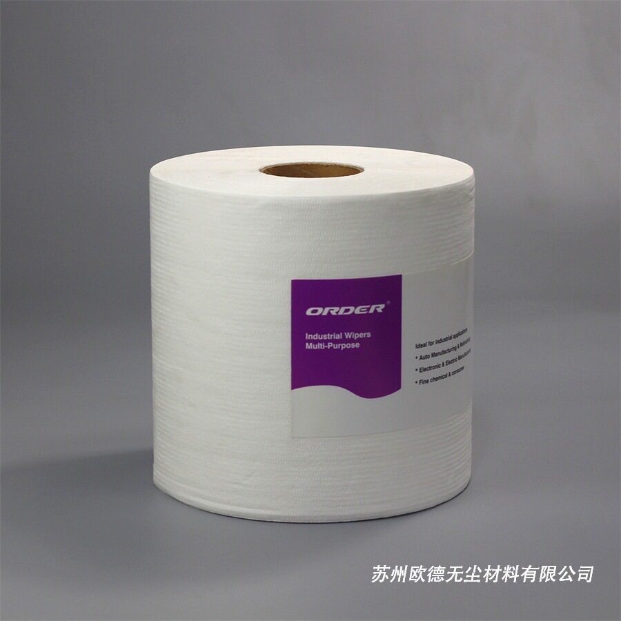ORDER白色大卷纸吸油吸水多用途去污清洁除尘纸工业无纺擦拭布
