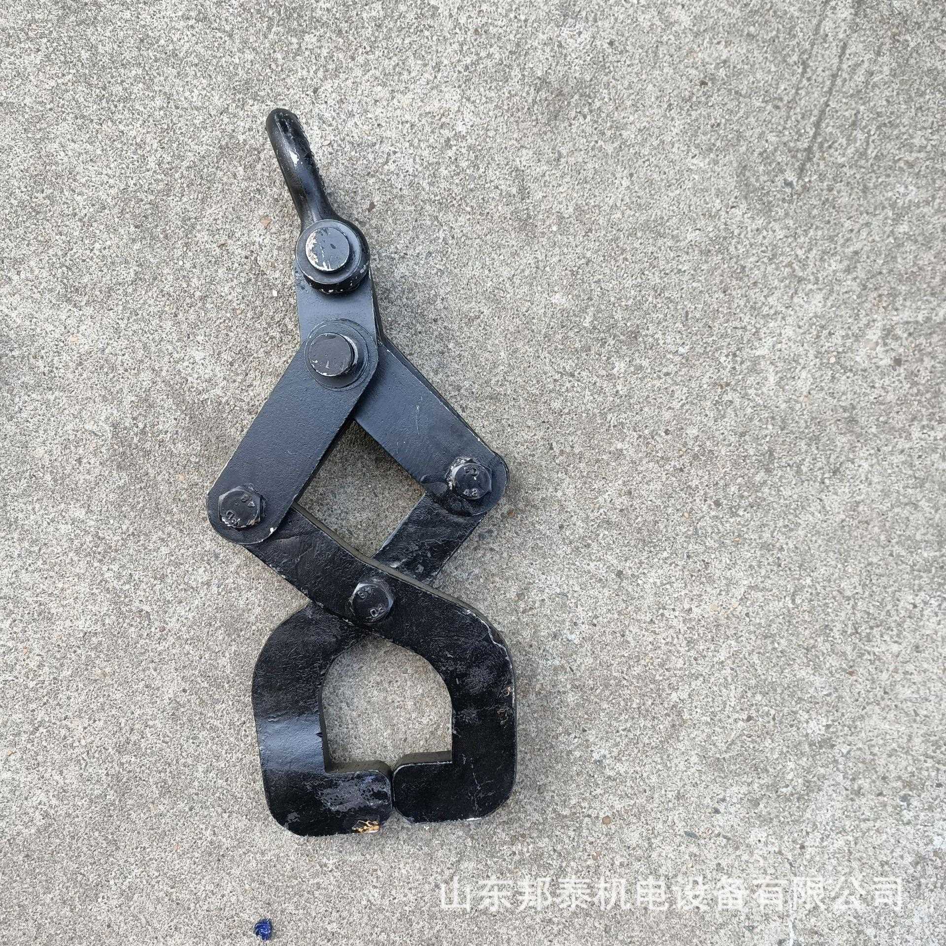 铁路运输吊运钳钢轨铺设起重夹现货供应抬轨器
