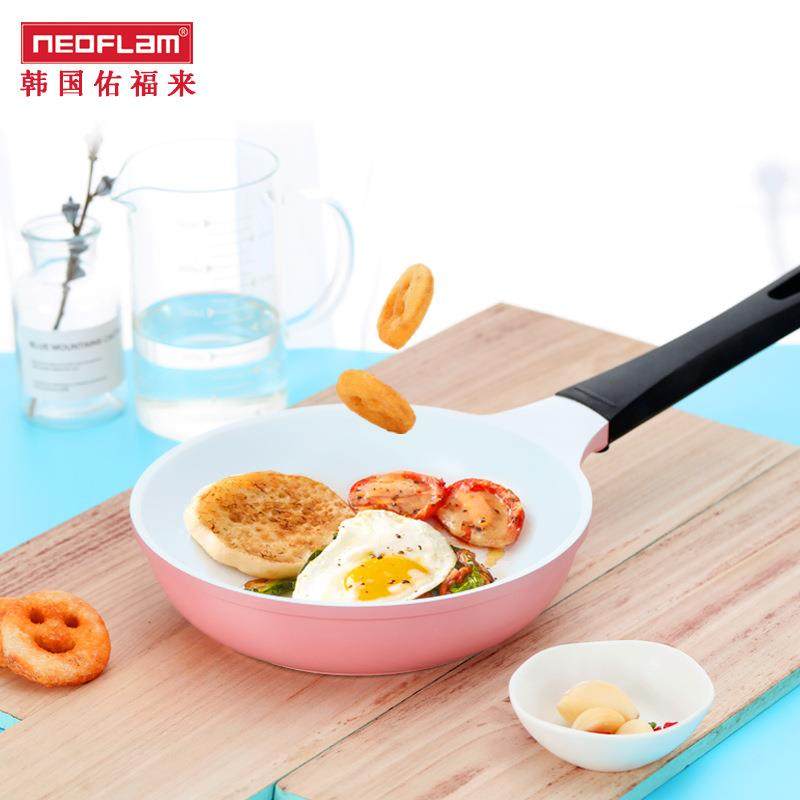 Neoflam陶瓷不粘平底锅牛排煎锅烙饼煎蛋不粘锅少油烟电磁炉通用,电子/电工,接线端子,淘宝优惠券,粉丝福利购,淘宝优惠卷