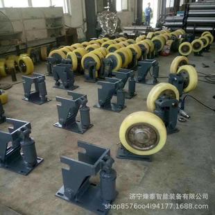 L42.5轻型罐道轮L45滚轮罐耳立井提升导向轮300mm皮轮直径罐儿