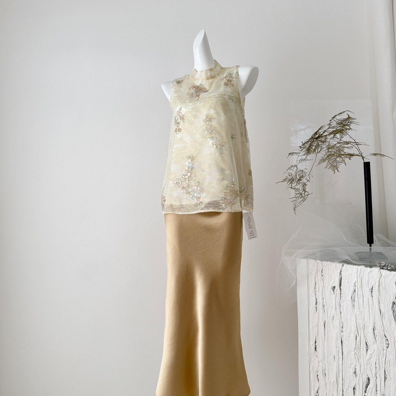 2026夏季新款女装旗袍套装女今年流行爆款气质两件套上衣半身裙