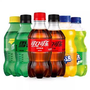 可口可樂300ml 12瓶小瓶雪碧芬達無糖可樂碳酸汽水夏飲料飲品yb