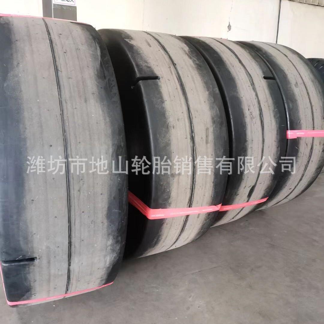 现货供应1400-24光面压路机轮胎矿井轮胎胎面加厚耐刺扎