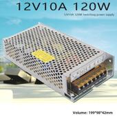 12V10A开关电源监控集中式 Led电源220V至12V120W 120