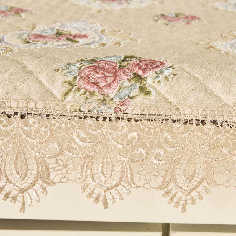 欧式铺盖防滑四季炕套罩榻榻米床盖花边盖布大炕通用盖巾定制包邮