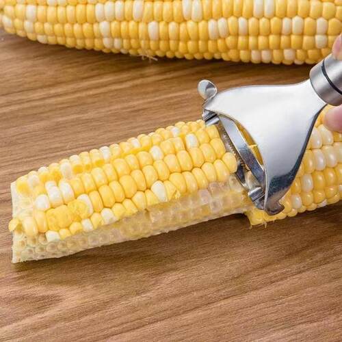 厨房玉米剥离神器304不锈钢玉米刨家用剥玉米手动削鲜玉米脱粒器