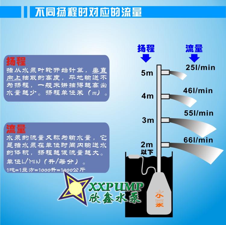 SPP250塑料泵潜水泵浇花浇菜花园泵低水位地下室地面抽积水塑料泵