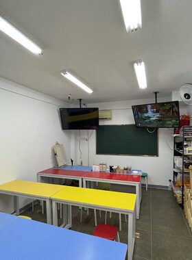 灯管支架座日光灯吊杆灯座双管T8工作灯仓库商场办公照明墙壁宿舍