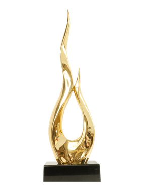 简约  节节高升摆件办公室家居玄关酒柜电视柜客厅现在轻奢工艺品