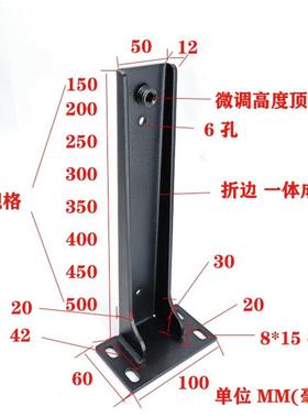 墙上悬空书桌电视柜隔板支架直角三角固定承重支撑架层板置物架铁