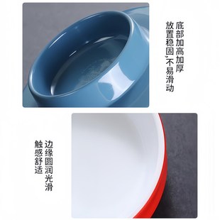 网红火锅店餐具特色鲜鸭血碗心形鸭肠碗市井重庆火锅毛肚盘子商用